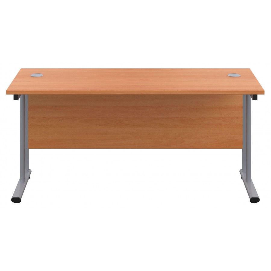 Olton 600mm Deep Cantilever Straight Office Desk